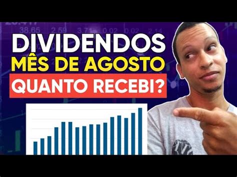 FIIS QUANTO RECEBI DE DIVIDENDOS EM AGOSTO MAIS DE R 200 00 YouTube