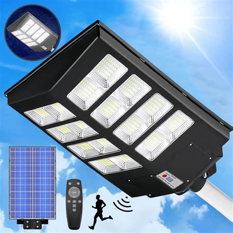 800W Lámparas Solar Exterior 800 Led Luz 20000mah Lámpara Solar