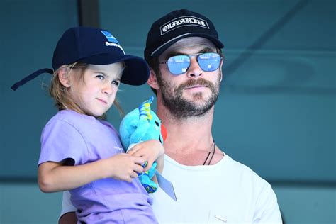 Chris Hemsworth and Daughter India Commonwealth Games 2018 | POPSUGAR ...