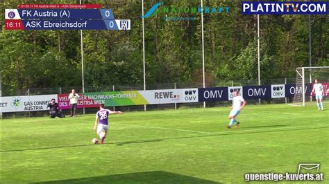 01 05 17 FK Austria Wien A ASK Ebreichsdorf Highlight 1 Halbzeit