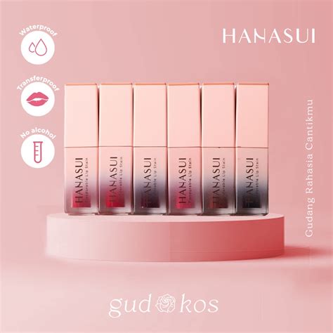 Jual HANASUI Tintdorable Lip Stain Liptint Lip Tint Lipstick Cair