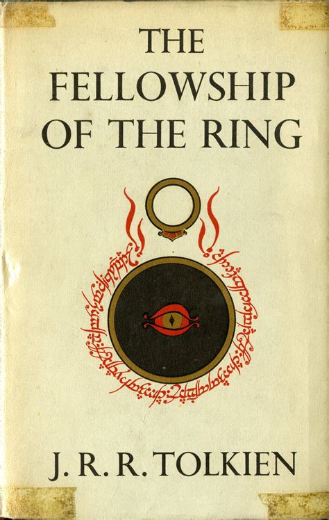 The Lord Of The Rings Original Book Cover