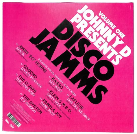 Johnny D - Disco Jamms (Volume One) 2LP EU NEW - music-space.pl