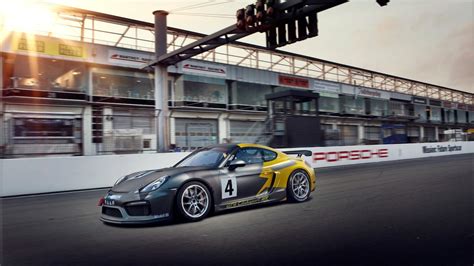 Porsche Cayman Gt4 Clubsport By Manthey Racing Photos