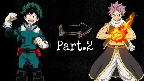 Mha React To Deku As Natsu Mysterious Guest No Sahip Zades