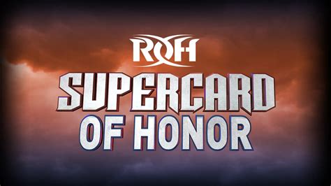 Report Roh Supercard Of Honor Set For Philadelphia On April