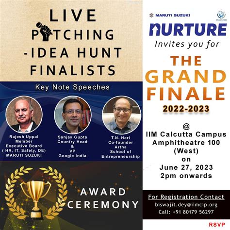 Iim Calcutta Innovation Park On Linkedin Innovation Finale