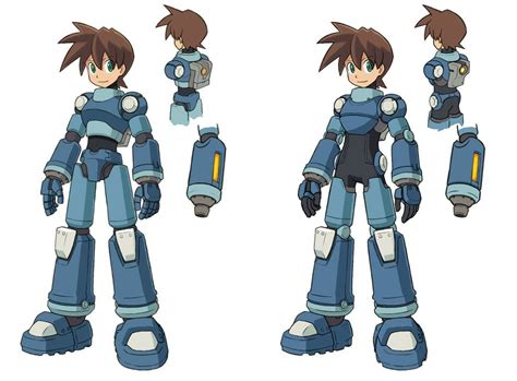 An Animation Character In Blue And White Armor With Two Arms One Hand On His Hip