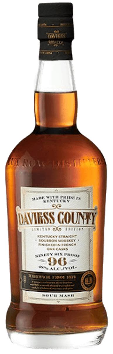 Daviess County Bourbon French Oak Proof Ml Bremers Wine And