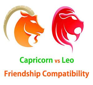 Capricorn and Leo Friendship Compatibility