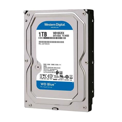 Hdd Wester Digital Tb Wd Ezex Azul Mb Rpm