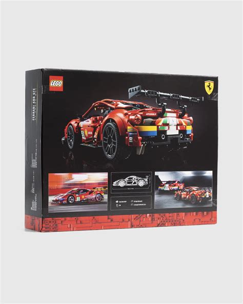 Lego Technic Ferrari 488 GTE AF Corse 51 Red Highsnobiety Shop