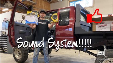 Tdi Toyota Pickup Gets A New Sound System Youtube