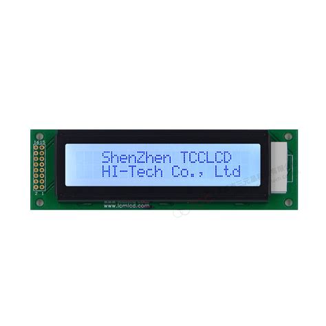 16 Pin 20 2 Character Display 8 Bit Parallel FSTN Monochrome LCD Module