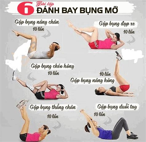 Nằm 1 Chỗ Cũng đánh Bay Mỡ Bụng Với 6 Bài Tập Này Упражнения