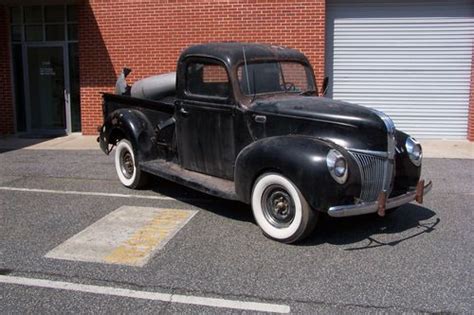 Buy New 1940 1941 FORD PICK UP TRUCK FLATHEAD HOT RAT ROD PROJECT In