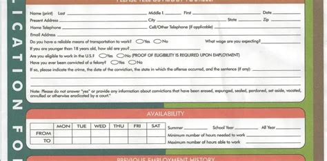 Chick Fil A Application Form ≡ Fill Out Printable Pdf Forms Online