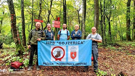 Radna Akcija Markiranja U Oriovcu Hrvatsko Planinarsko Dru Tvo Gojzerica