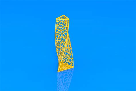 Voronoi Vase 3d Print Model By 3dsldworks