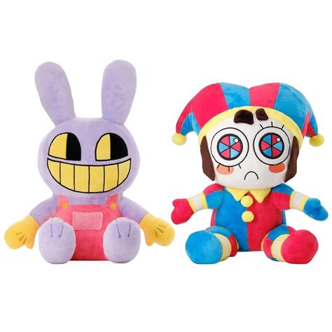 The Amazing Circus Plushies,Digital Adorable Stuffed Pomni & Jax Toys ...