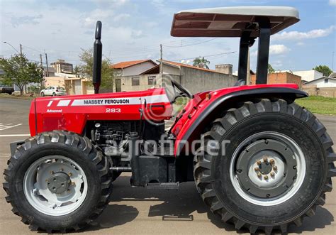 Trator Massey Ferguson 283 Advanced Ano 2009 Agrofinder