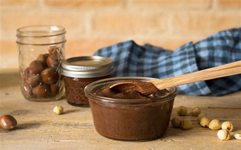 Crema De Avellanas Y Cacao Sustituto Saludable De La Nutella