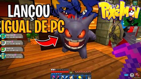 PIXELMON MOD POKÉMON MOD IGUAL ao de PC para MINECRAFT PE 1 17 1 18