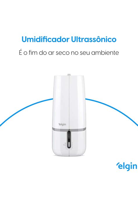 Umidificador de Ar Ultrassônico 2 Litros Bivolt Elgin Os melhores