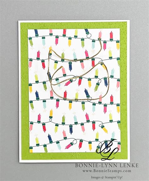 Stampin Up Merriest Trees Quick And Simple Card