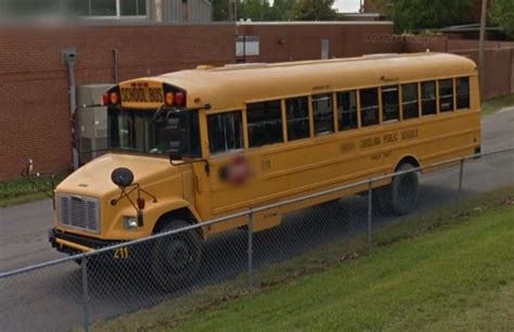 School Buses Of Street View Elementary Schools School Bus Public School