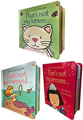 Thats Not My Girls Collection Touchy Feely 3 Books Set By Fiona Watt