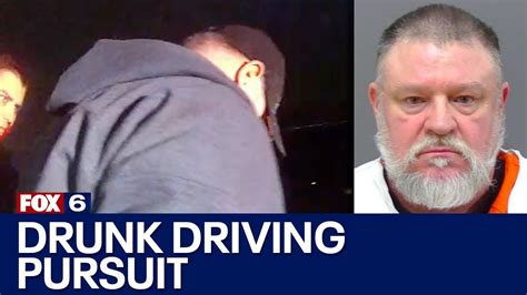 Drunk Driving Chase In Racine County Man Charged Fox6 News Milwaukee Youtube