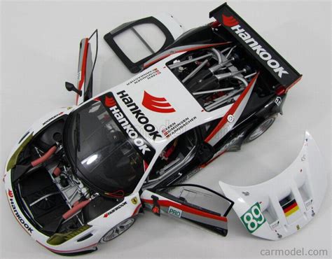 MATTEL HOT WHEELS X5473 Scale 1 18 FERRARI 458 ITALIA 8C GT2 HANKOOK TEAM FARNBACHER N 89 24h