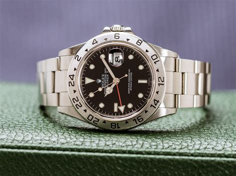 Rolex Explorer Ii Ref Black Tritium Dial Swiss Papers Bj