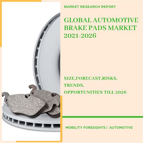 Global Automotive Brake Pads Market 2021 2026 June 2023 Updated