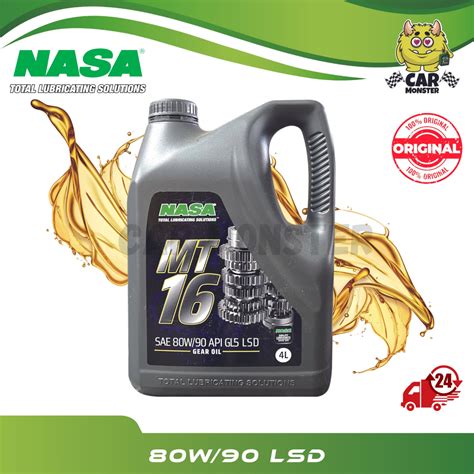 ORIGINAL NASA SAE 80W 90 API GL5 LSD OIL LSD TRANSMISSON FLUID