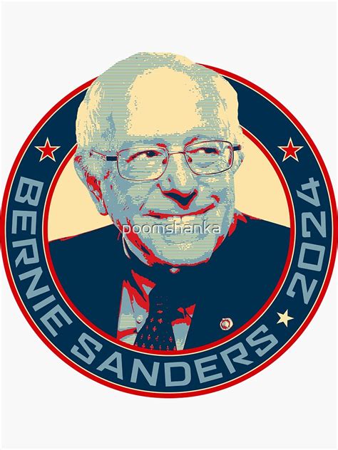 Bernie Sanders 2024 Sticker For Sale By Poomshanka Redbubble