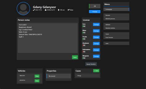 Police Mdt System V12 [website Panel][police Database] Fivem Store