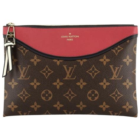 Louis Vuitton Tuileries Pochette Nm Monogram Canvas With Leather At 1stdibs Louis Vuitton