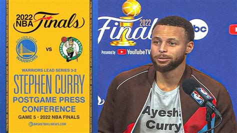 Stephen Curry Postgame Interview Game 5 Celtics Vs Warriors 2022 Nba