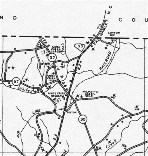 MARLBORO COUNTY - Old SCDOT MAPS - Marlboro County