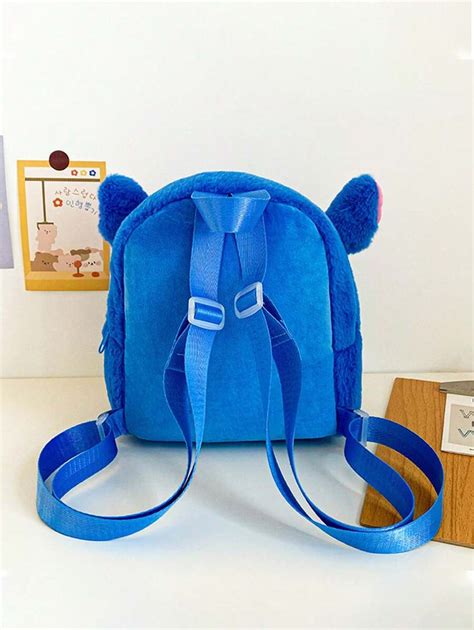 Cartoon Disney Lilo Stitch Stitch Character Plush Backpack Cute And