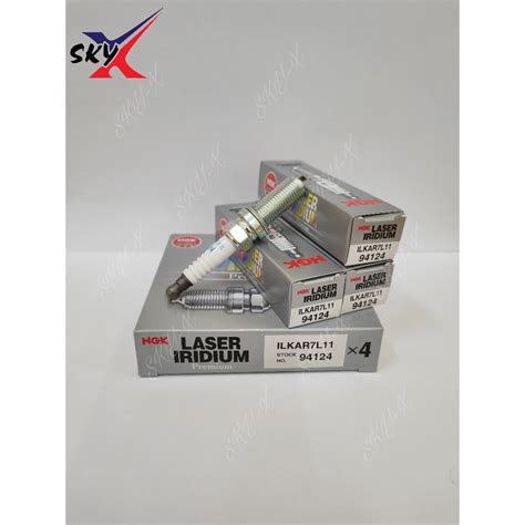 NGK 94124 ILKAR7L11 LASER IRIDIUM SPARK PLUG FOR MAZDA 2 DJ 1 5cc