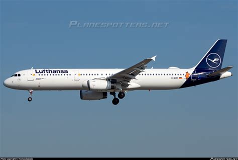 D AIRY Lufthansa Airbus A321 131 Photo By Thomas Szecsko ID 947209