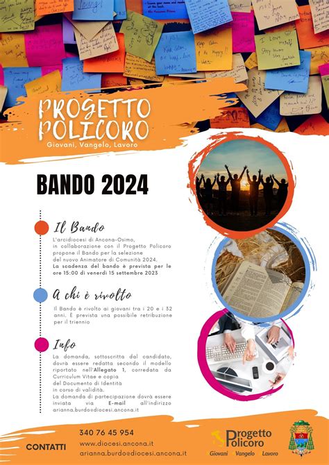 Progetto Policoro Bando 2024 Caritas