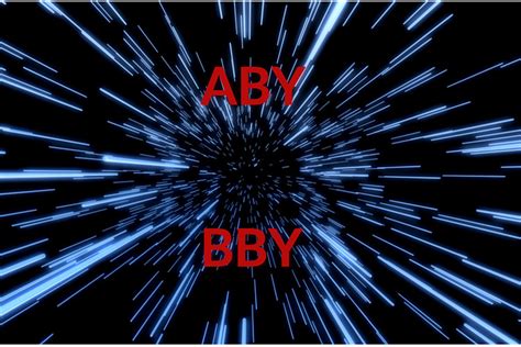 What Do ABY and BBY Mean in Star Wars? - May 4 Be With You