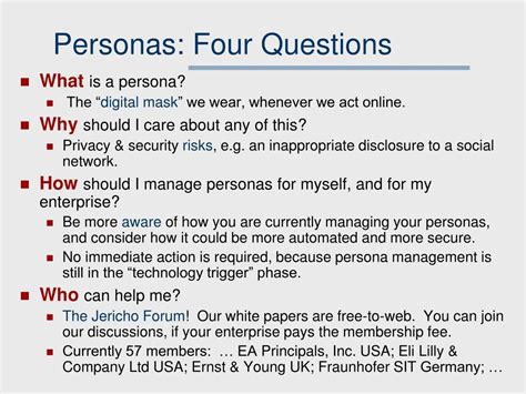 Ppt Securing Personas Powerpoint Presentation Free Download Id1657151