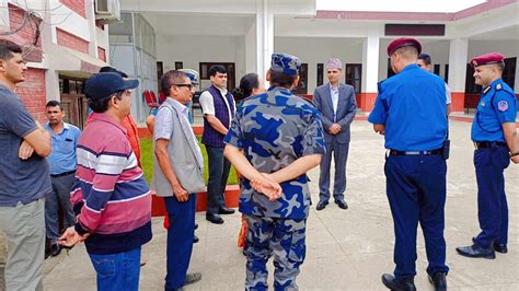 सीमा क्षेत्रमा उच्च सुरक्षा सतर्कता अपनाउन निर्देशन Mission