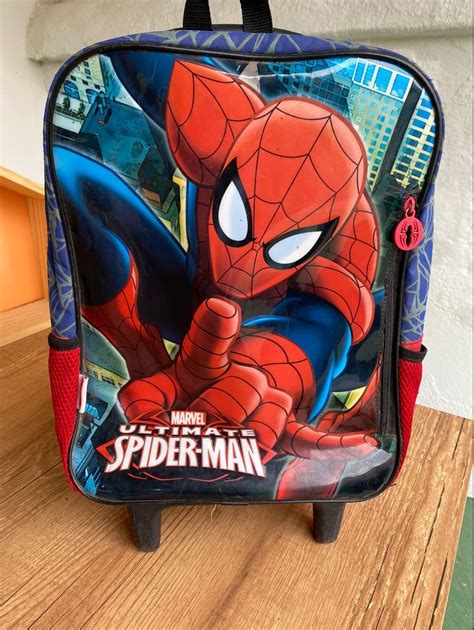 Mochila Homem Aranha De Rodinha Mochila Feminina Sestini Usado