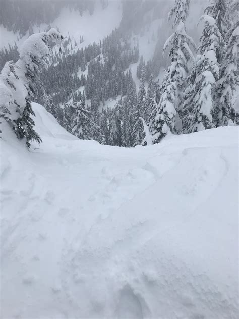 Finally Took Down A Line I’ve Been Staring At All Year [steven’s Pass Wa] R Skiing